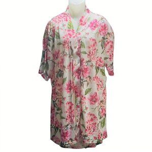Show Me Your Mumu Womens Floral Kimono Robe O/S 100% Polyester